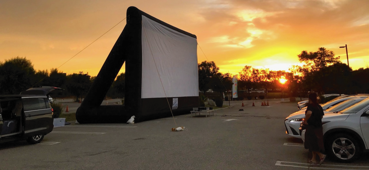 Drive-In Movie Set Ups